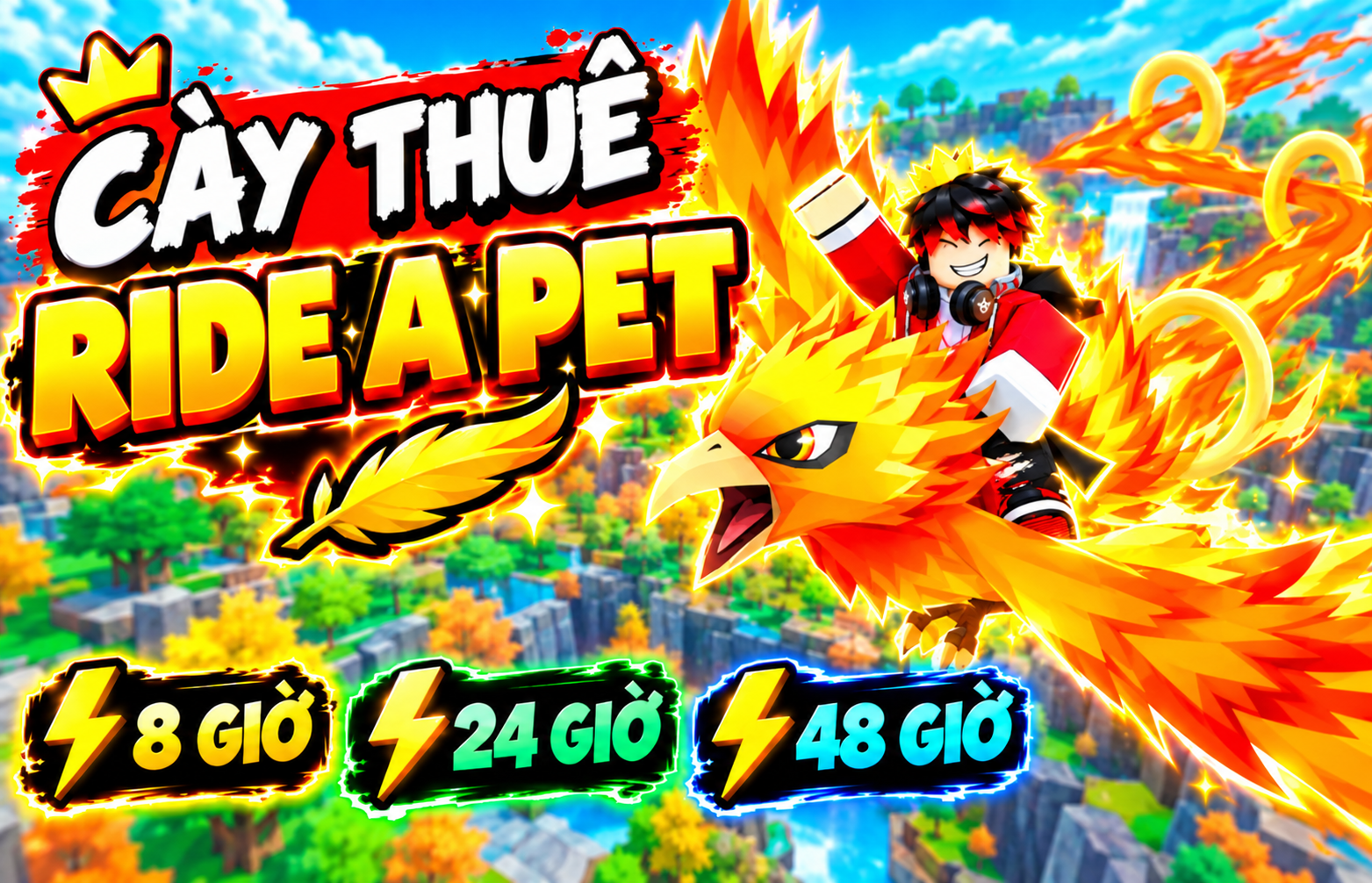 CÀY THUÊ RIDE A PET
