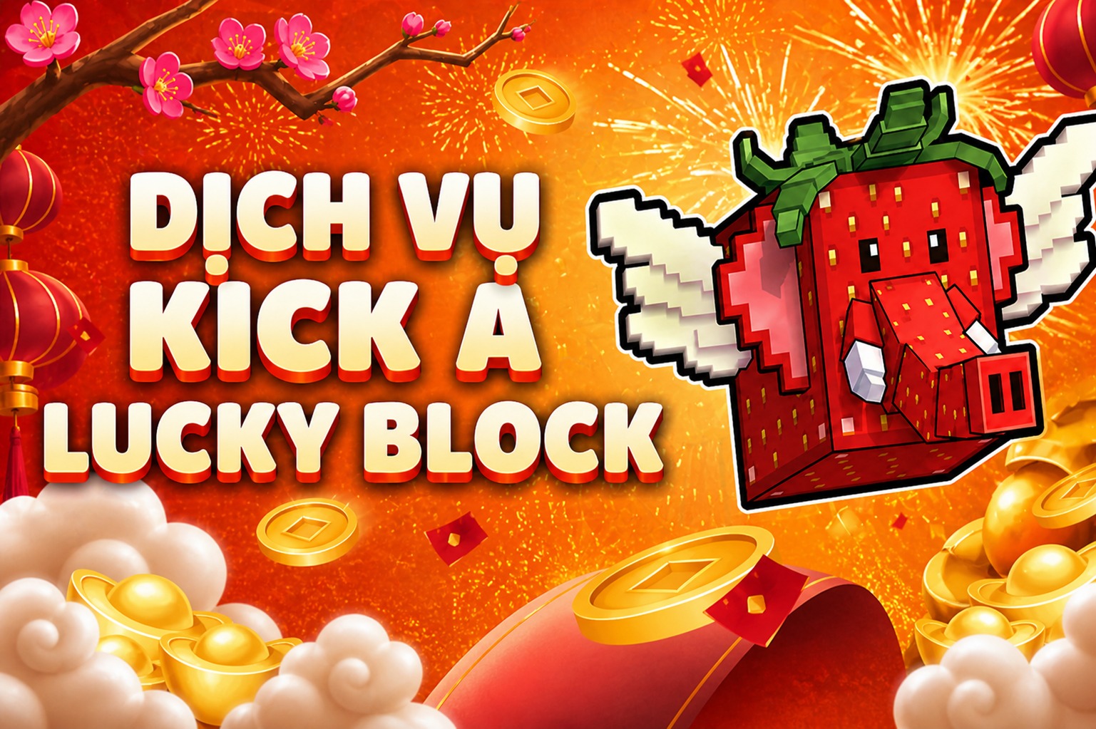 KICK A LUCKY BLOCK